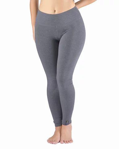 Dámské legíny dlouhé sportovní GINA 95035P šedá S/M