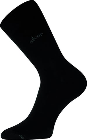 Společenské ponožky Lonka DESILVE černá 47-50 (32-34)