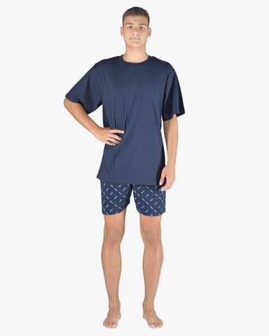 Pánské pyžamo krátké GINO 79150P