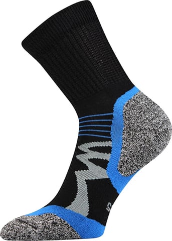 Tenisové ponožky VoXX SIMPLEX černá 35-38 (23-25)