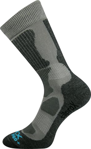 Termo ponožky VoXX ETREX světle šedá 39-42 (26-28)