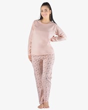 Dámské pyžamo dlouhé GINA 19155P