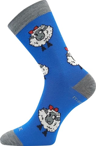 Dětské ponožky VoXX VLNĚNKA DĚTSKÁ modrá 35-38 (23-25)
