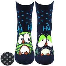 Ponožky PRUHANA ABS 12 tmavě modrá