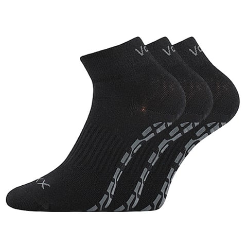 Ponožky na jógu VoXX JUMPYX černá 30-34 (20-22)