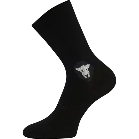 Ponožky VoXX BAREFOOTAN MERINO černá