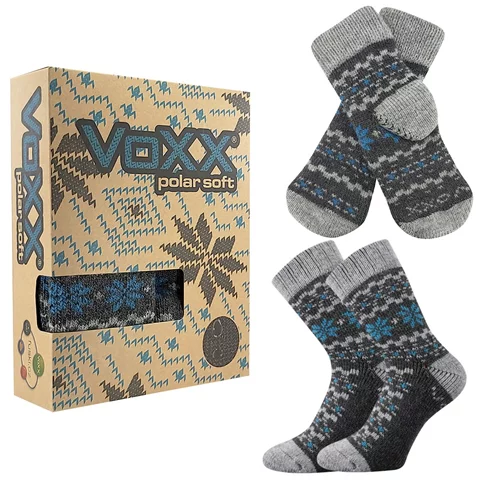 Ponožky VoXX TRONDELAG set antracit melé