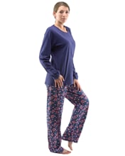 Dámské pyžamo dlouhé GINA 19139P