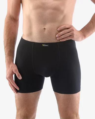 Pánské boxerky s delší nohavičkou GINO 74159P černá XXL/3XL