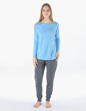 Dámské dlouhé pyžamo GINA 19179P