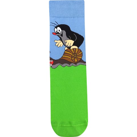 Ponožky s krtkem BOMA KR 211 modrá