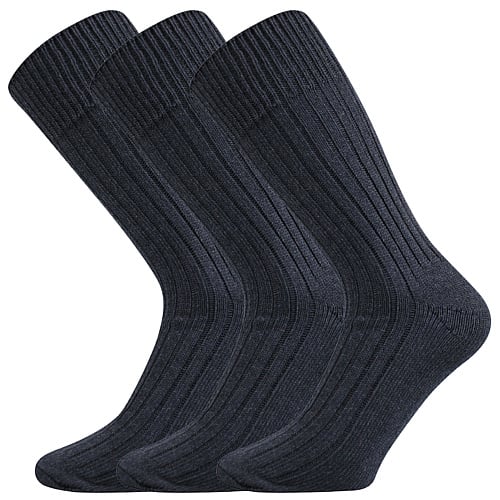 Pánské PRACOVNÍ ponožky antracit 39-42 (26-28)