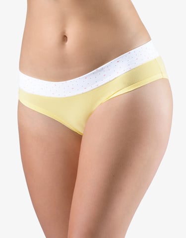 Dámské francouzské kalhotky GINA 14159P šampaň bílá M/L Dámské francouzské kalhotky GINA 14159P šampaň bílá M/L