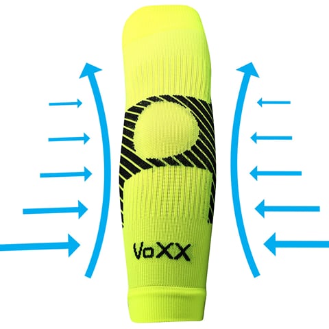 Kompresní návlek VOXX Protect loket neon žlutá L-XL
