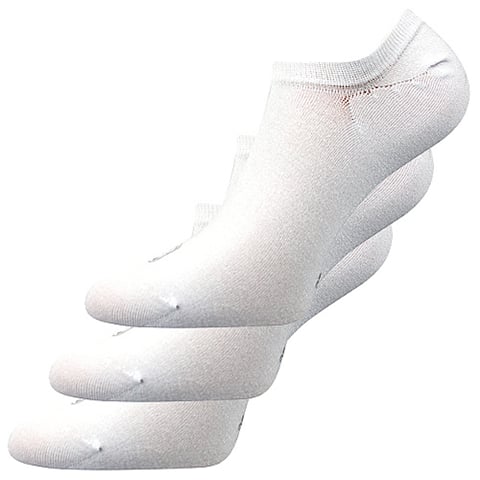 Extra nízké ponožky DEXI mix bílá 39-42 (26-28)