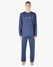 Pánské pyžamo dlouhé GINO 79151P