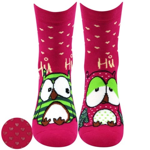 Ponožky PRUHANA ABS 12 magenta