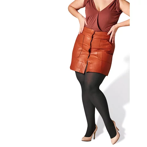 Punčochové kalhoty POSITIVE tights 20 DEN nadměrné NERO (černé)