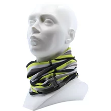 Multifunkční návlek SOLID (00-09) pruhy neon žlutá