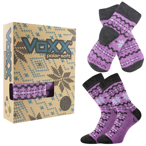Ponožky VoXX TRONDELAG set fialová