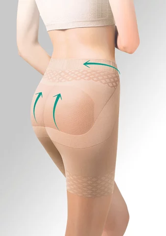 Punčocháče dámské medica Push Up 127 Gabriella neutro (tělová) S