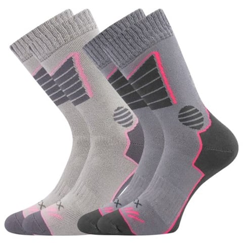 Ponožky dětské sportovní THERMAXIK s froté MIX B pro dívky (2 páry)