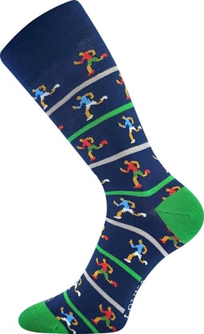 Ponožky LONKA WOODOO sólo vzor 15 / běžci 43-46 (29-31)