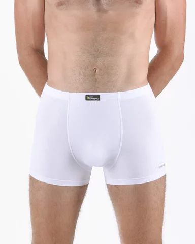 Pánské boxerky s kratší nohavičkou GINO 73129P bílá olivová XL/XXL