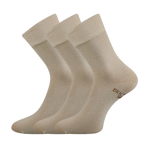 Ponožky BIOBAN BIO bavlna béžová 39-42 (26-28)