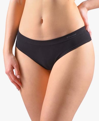 Dámská francouzská tanga GINA 04006P černá M/L