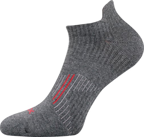 Ponožky VoXX PATRIOT A tmavě šedá melé 35-38 (23-25)