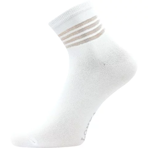 Ponožky Lonka FASKETA bílá