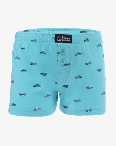 Chlapecké volné trenky GINO 25018P aqua petrolejová 140/146