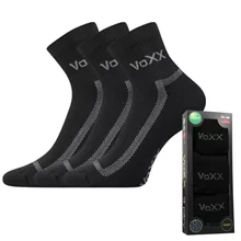 Ponožky sportovní CADDY B bavlněné 3pack ČERNÉ