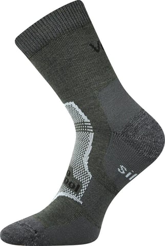 Nejteplejší termo ponožky VoXX GRANIT tmavě zelená 39-42 (26-28)