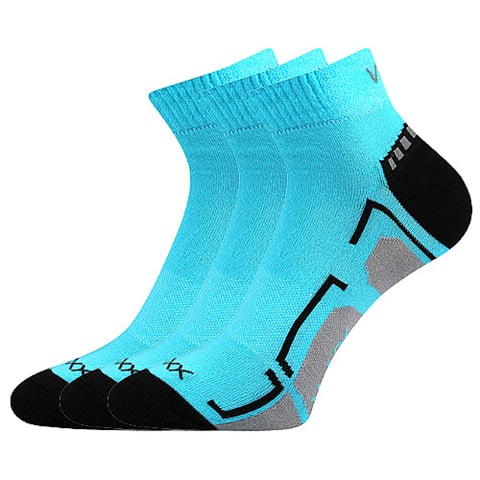 Ponožky VoXX FLASH neon tyrkys 39-42 (26-28)