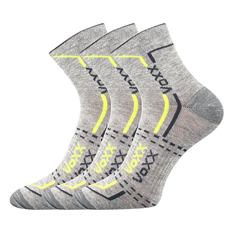 Ponožky FRANZ 03 světle šedá melé 39-42 (26-28)