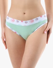 Dámské bokové kalhotky se širokým bokem GINA 16182P