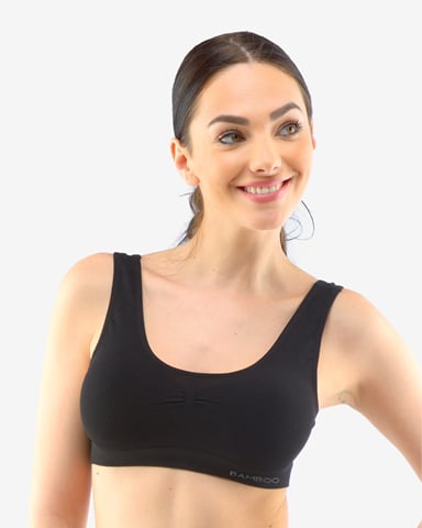 Dámská podprsenka se širokými ramínky GINA 07016P černá XL/XXL