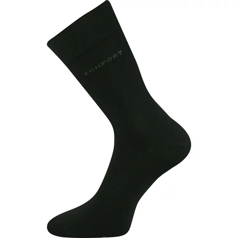Bavlněné ponožky COMFORT černá