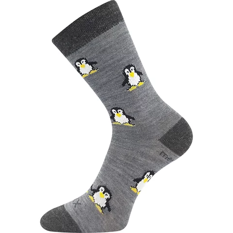 Dětské ponožky VoXX PENGUINIK šedá
