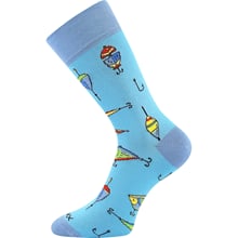 Slabé ponožky fishing LOVIX 02 s rybářskými motivy NÁVNAD