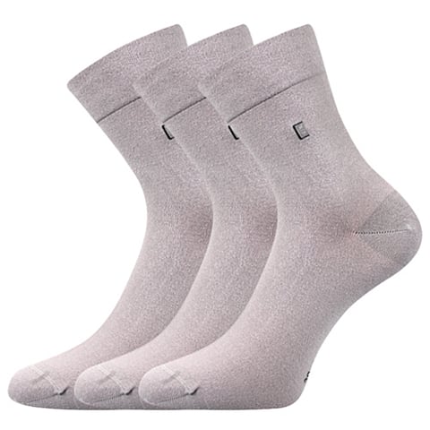 Pánské ponožky Lonka DAGLES světle šedá 39-42 (26-28)