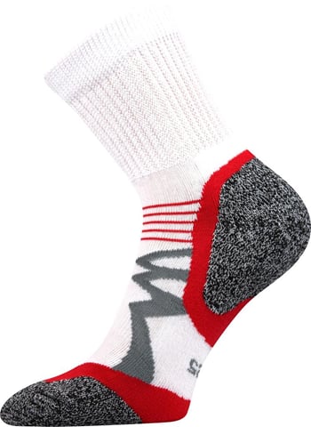 Tenisové ponožky VoXX SIMPLEX bílá 43-46 (29-31)