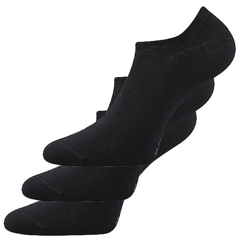 Extra nízké ponožky DEXI mix černá 43-46 (29-31)