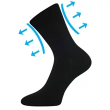 Ponožky Lonka DRMEDIK černá