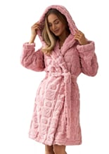 Dámský župan Valentine pink L&L