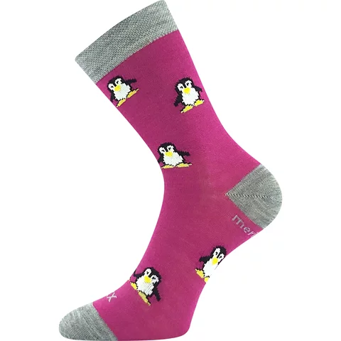 Dětské ponožky VoXX PENGUINIK fuxia fuxia 25-29 (17-19)