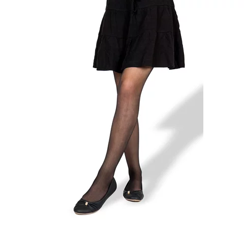 Dívčí punčochové kalhoty GIRL NYLON TIGHTS 20 DEN nero