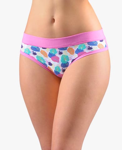 Dámská francouzská tanga GINA 14155P pink atlantic M/L